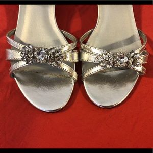 Beautiful and Comfortable Silver Evening Shoes